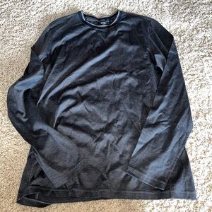Men's Black Long Sleeve Shirt